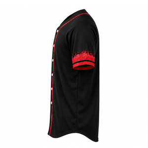 Maillot de baseball sur mesure en tissu respirant 100 % polyester, nouveau design, haute qualité, pour adultes, en vente en ligne - Product Image 3