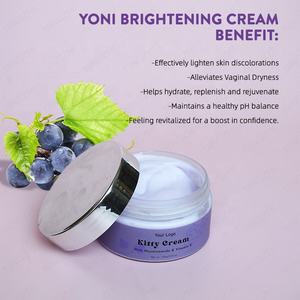 2024 superventas NingZhi Yoni crema blanqueadora femenina vagina sequedad alivio área íntima hidratante - Product Image 2