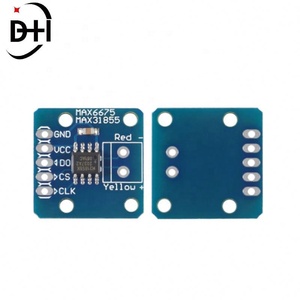 โมดูลบอร์ดเซ็นเซอร์วัดอุณหภูมิเทอร์โมคัปเปิล MAX31855 MAX6675 โมดูลควบคุม SPI - Product Image 3