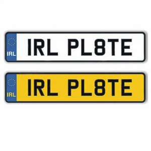 Venta directa de fábrica, diseño personalizado reflectante, placa de matrícula de coche impresa en relieve - Product Image 1