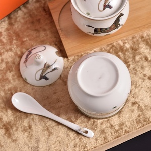 Best-selling luxurious ceramic seasoning containers are suitable for kitchens and restaurants - Product Image 3