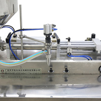 Machine de remplissage horizontale Semi-automatique de savon liquide pour shampoing crème et Gel