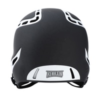 Casque de baseball noir à oreille simple ou double avec protecteur pour les fans de sport