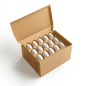 Caja de regalo plegable ecológica personalizada, embalaje de papel con logotipo impreso, Juguetes sexuales para hombres, condones, caja de condones de juguete para el cuidado de la salud - Product Image 2