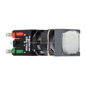 Schnei der XB6DW XB6CW สวิตช์ไฟ LED, สวิตช์ XB6CW/<span class=keywords><strong>DW</strong></span> 1/3B1B4B2B1/3/4B5B 16มม. สี่เหลี่ยมผืนผ้า1NO 1NC ขาวเขียวแดง ac/ DC12-24v - Product Image 2