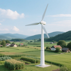 Сетчатая ветряная турбина с горизонтальной осью, 10 кВт, 3-фазный выход для высокомощных трехфазных генераторов - Product Image 4