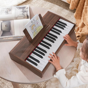Instruments <span class=keywords><strong>de</strong></span> <span class=keywords><strong>musique</strong></span> en <span class=keywords><strong>bois</strong></span> BD MUSIC, orgue électrique à 37 touches, piano numérique, clavier électronique <span class=keywords><strong>pour</strong></span> enfants - Product Image 1