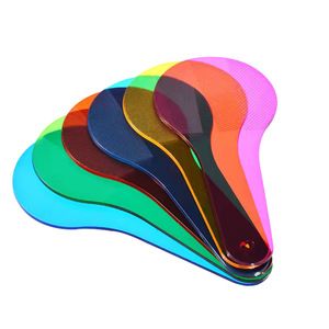 Six Color Clapper Shape Musical Toys For Children Early Education ABS Plastic Percussion Instrument Set 6Pcs Kindergarten - Product Image 4