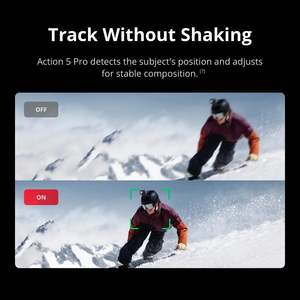 กล้องแอคชั่น Osmo Action 5 Pro 25MP กันน้ำ สำหรับวีล็อกกลางแจ้ง - Product Image 4