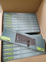 Ensemble clavier et souris filaire, prix abordable, vente en gros, USB, ordinateur de bureau, bureau, Business, ergonomique