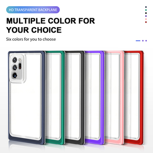 SAIBORO Fabbrica copertura del telefono mobile per la nota di <span class=keywords><strong>samsung</strong></span> <span class=keywords><strong>20</strong></span> <span class=keywords><strong>ultra</strong></span> clear duro hybrid antiurto cassa del telefono per il iphone per <span class=keywords><strong>Samsung</strong></span> - Product Image 2