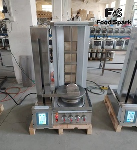 Meilleur prix pour une machine à <span class=keywords><strong>kebab</strong></span> automatique à 4 brûleurs avec rotation / machine à shawarma au gaz, grill pour hôtel, machine à <span class=keywords><strong>snack</strong></span>, machine pour la restauration - Product Image 1