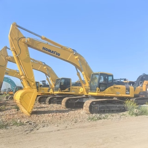 Excavadora de cadenas Komatsu PC450 usada, una excavadora hidráulica grande original japonesa de 45 toneladas con pocas horas de trabajo, adecuada para - Product Image 5