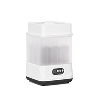 Chauffe-biberon électrique intelligent LED multifonction, sécheuse domestique et stérilisateur à vapeur haute température en une seule étape