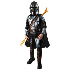Costume de jeu de rôle pour enfants Galaxy Bounty Hunter <span class=keywords><strong>Mandalorian</strong></span> Halloween Festival Party Performance Dress-up - Product Image 2