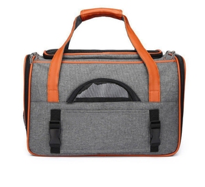 Bangke Airline a approuvé les transporteurs <span class=keywords><strong>pour</strong></span> animaux de compagnie <span class=keywords><strong>sac</strong></span> de voyage pliable <span class=keywords><strong>pour</strong></span> animaux de compagnie souple <span class=keywords><strong>pour</strong></span> chiot moyen et <span class=keywords><strong>sac</strong></span> <span class=keywords><strong>pour</strong></span> chats <span class=keywords><strong>pour</strong></span> <span class=keywords><strong>transporter</strong></span> le chien - Product Image 1