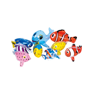 Kotak Misteri Mainan Hewan Kebun Binatang PVC Tiup 5 Buah Acak untuk Anak Perempuan, Kotak Misteri Promosi - Product Image 2