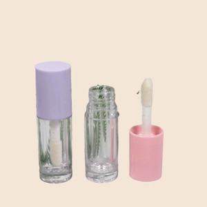Tubos de brillo de labios de cepillo grande vacío de 6ml al mejor precio, etiqueta personalizada, envases redondos de brillo de labios, tubos de brillo de labios - Product Image 3