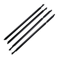 Kit de 4 joints d'étanchéité de vitres de voiture en EPDM pour Honda Civic 06-11, bande de moulage extérieure pour vitres, pour montage et utilisation
