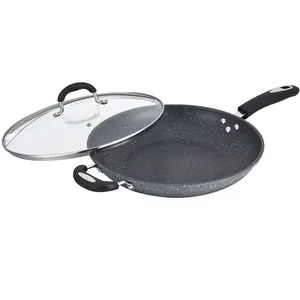 Maifan-Juego de sartenes antiadherentes para freír huevos, juego de utensilios de cocina antiadherentes con tapas - Product Image 1