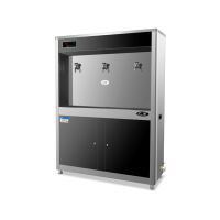 Distributeur d'eau public en acier inoxydable, fontaine à eau potable froide commerciale autoportante pour l'école, la salle de sport, l'usine
