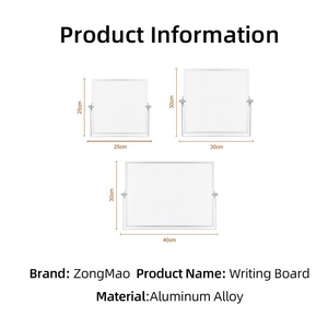 Mini Desktop Whiteboard Small Dry Erase <strong>Board</strong> with U-Stand Portable Double Sided Magnetic Writing <strong>Board</strong> for Office Home School - Product Image 3