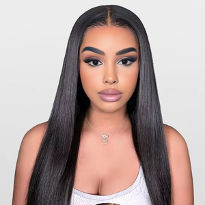 Wear and Go Perruques sans colle Cheveux humains Pré-plumés Pré Coupe 180% Densité 6x4 13x4 Prêt à Porter Perruques de Cheveux Humains Sans Colle Droites - Product Image 1