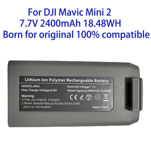 Batería Digital de Alta Calidad de 7.7V 2400mAh 18.48WH para Dron DJI <span class=keywords><strong>Mavic</strong></span> <span class=keywords><strong>Mini</strong></span> <span class=keywords><strong>2</strong></span>, Batería de Repuesto para Vuelo Inteligente - Product Image 2