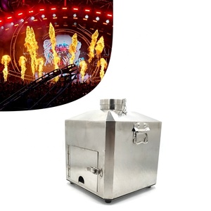 เครื่องพ่นไฟ DMX สแตนเลส 4 หัว/ชุด สำหรับใช้งานกลางแจ้ง ใช้ก๊าซไนโตรเจน สำหรับสร้างเอฟเฟกต์บนเวที กิจกรรมกีฬา และการแสดงขนาดใหญ่ - Product Image 1