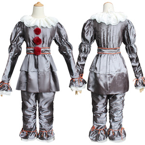 Disfraz de Pennywise de Fale Animation para adultos, unisex, conjunto de pantalones y top de payaso para Halloween, disfraces de películas y televisión. - Product Image 3