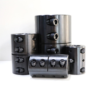 Accouplement rigide en acier inoxydable 3/8'' personnalisé avec structure à disque de verrouillage et pince de connexion pour utilisation en machine