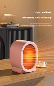 Chauffage électrique portable 2 vitesses 1200W en céramique PTC, mini radiateur silencieux pour la maison - Product Image 6