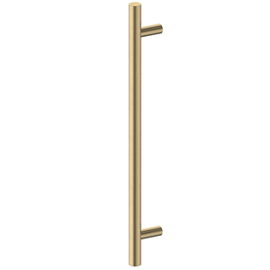 SAA Australia Stainless Steel Antique Brass Single Bar Wall <strong>Bathroom</strong> Heated <strong>Towel</strong> <strong>Rail</strong> - Product Image 3