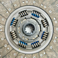 ZIW Hochdrehmoment-Kupplungsscheibe für Yutong ZK6129 Higer KLQ6118 Ersetzt SACHS 491878003732 491878654389 430mm Bus-Kupplungssatz