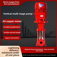 Pompe à plusieurs étages verticale XBD-CDL à haute efficacité faible consommation 37kw 60Hz pompe d'arrosage d'approvisionnement en eau de bâtiment de bouche d'incendie