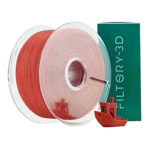 PLA Filament - 3D Printing Spool - Ruby Red - 1 Kg - 1.75 mm Printing Thread For 3D Printers And 3D Pens - FILTORY