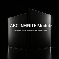 Module bifacial double vitrage AIKO NEOSTAR 3S+54 460W-475W, panneau PV Aiko-A-MCE54Db 460W465W470W475W N-Type ABC tout noir pour la maison