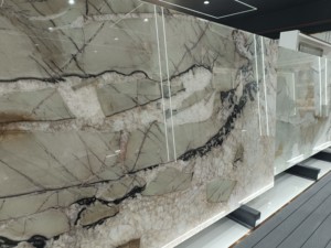 Lastra di <span class=keywords><strong>Marmo</strong></span> Quarzite Lucidata e Smaltata di Alta Qualità OEM/ODM per Pareti e Pavimenti, Pannello per Sfondo TV - Product Image 5