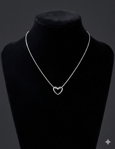 Ornements de cou contemporains et élégants, bijoux de cou lisses en forme de serpent, filigranés, ajourés, asymétriques et organiques - Product Image 1