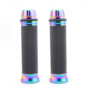 Cubierta de Aluminio Brillante y Colorida para Manillar de Motocicleta/Bicicleta Eléctrica, Resistente al Desgaste, Universal - Product Image 1