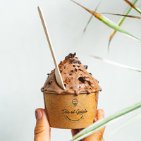 Vente en gros mini cuillères en bois jetables pour crème glacée en bouleau de qualité alimentaire