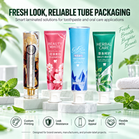 Tube de dentifrice rétractable et pliable en aluminium-plastique avec bouchon à vis – Économisez la pâte restante, réduisez les déchets