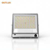 Projecteur LED extérieur super lumineux haute efficacité 100W IP65 avec puce SMD, éclairage d'usine 200W avec température de couleur 3000K-6500K