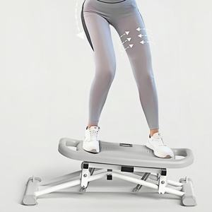 Máquina de ejercicios de escaleras con pedales, máquina de torsión antideslizante para gimnasio en casa, equipo de fitness con manillar ajustable, máquina de esquí - Product Image 1