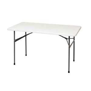 Mesas Plegables de Plástico Blancas para Exteriores, Económicas, Estilo Comedor, para Banquetes - Product Image 3