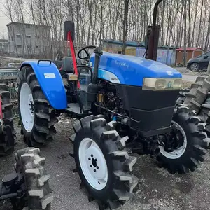 High accuracy second hand tractor American brand Holland SNH554 55HP hot sale with lo noise level