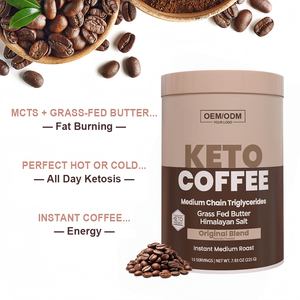 Bán buôn keto chế độ ăn uống giảm béo cà phê không đường giảm cân cà phê cho Chất béo đốt cháy cho vitamin bột liều lượng - Product Image 3
