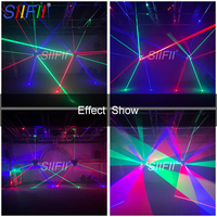Disco Show Machine Laser 9 têtes RGB LED araignée lumières principales mobiles pour Disco DJ Bar discothèque lumière de scène
