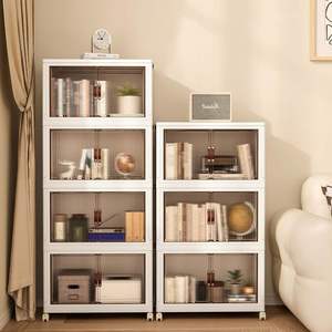 Golden Supplier 2026 Upgraded Durable Stackable Toys Snacks Storage <b>Boxes</b> Folding Storage Cabinet <b>Clothes</b> Organizers - Product Image 3