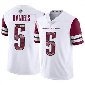 Broderie personnalisée en gros pour les Washington Commanders # 5 # Maillot de football 99 en maille poly, unisexe adulte, avec logo imprimé sur le devant, en stock - Product Image 2